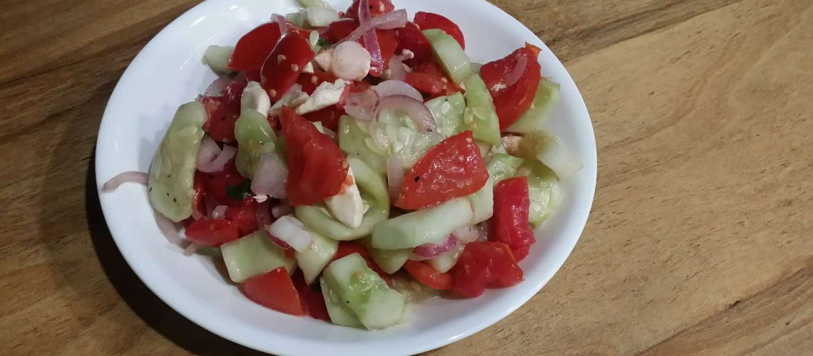 Summer Salad Inspired by the Garden