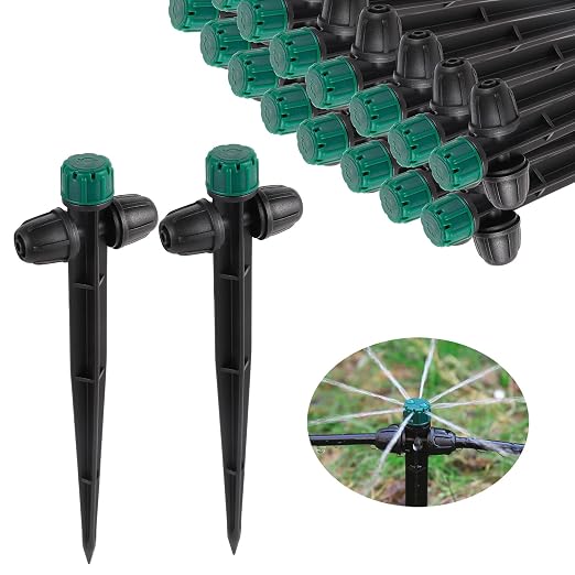 FOGWOWO Drip Irrigation Emitters, 30-Pack