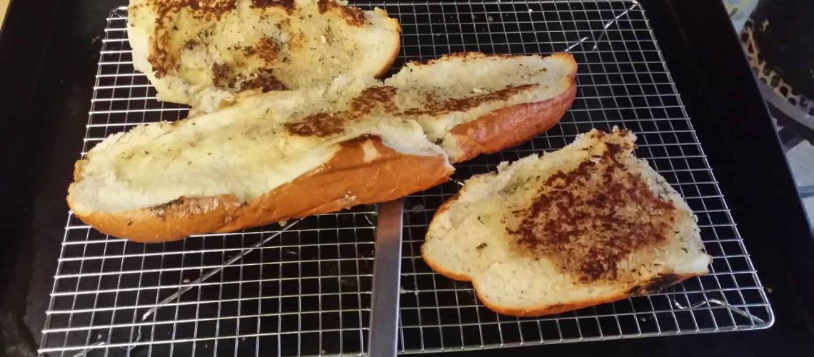 Cheesy Griddle Bread - SeriousKeto